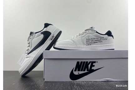 x OF Scott OW Travis Air Jordan 1 1110